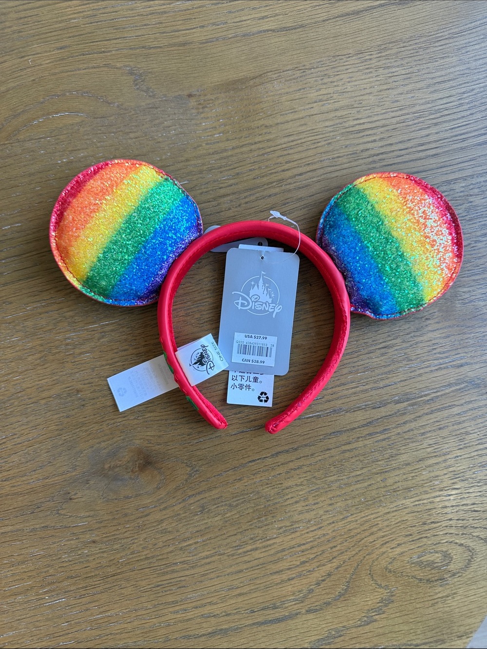 Disney Mickey Pride Ears